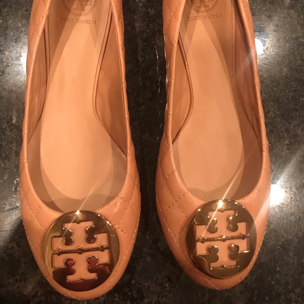 Tory Burch nude flats